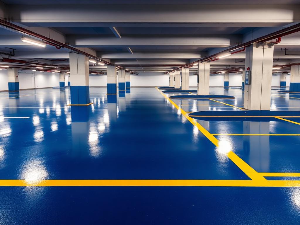 کفپوش اپوکسی پارکینگ